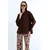 Trend Alacati Stili Ženska bluza Alc-X15168, Braon