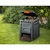 KETER Komposter Eco 320L, Bez baze, Crni