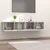 TV ormarići 2 kom Siva betona 80x30x30 cm konstruirano drvo