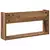 Polica za časopise s policom 2 pcs Staro drvo 60 x 12 x 30 cm