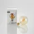 Arcchio LED-žarnica E27 G95 6,5 W 2500 K jantar 3-stopenjski dimmer - Steklo