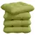 Jastučići za sjedenje 4 pcs Svijetlo zelena 40 x 40 x 12 cm