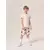 Sinsay - Kratke pantalone Bluey - krem