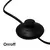 Opviq Podna lampa 241939, Crna