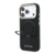 Maska Guess Ring Stand 360 Grained Classic Logo MagSafe za iPhone 17 Pro Max/ 18 Pro Max crna