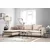 Atelier del Sofa Ugaona garnitura Felix 94x85x289cm Bež
