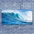 tulup.si Slika na platnu Waves sea sky oblaki 125x50 cm