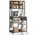 Songmics Kuhinjska polica 40x80x1804 cm rjava
