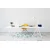 Decormat Podloga za stol Triangle pattern 140x100 cm 15 cm