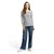 TOM TAILOR Majica mornarska/off-bela