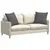Jastučići za sofu 2 pcs Tamno siva 80 x 80 cm tkanina
