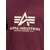 ALPHA INDUSTRIES Majica ecru/burgund