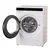 Candy EY 210B8-S pralni stroj, 10 kg, bel