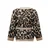 Mexx Ženski kardigan Jacquard MF006602553W, Dugi, Dugi rukav, Smeđi