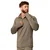 GymBeam Pulse 1/2 Zip Running Sweatshirt Vetiver