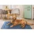 Decormat PVC podloga Modri starodavni slog 120x180 cm