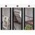 Songmics Knjigarna 5 polic 74x30x150 cm rjava