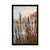 Plakat reka sredi jesenske narave - 60x90 white