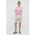Lanena košulja Tommy Hilfiger boja: ružičasta, regular, o button-down ovratnikom