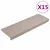 Prostirke za stepenice 15 kom 65x21x4 cm taupe pravokutni rub