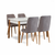 HANAH HOME Trpezarijski set Costa 0701 2 AB