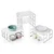 Hermia Set kuhinjskih organizatora, 4 komada, Beli