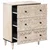Sideboard za Pohranu Bijelo 60 x 33,5 x 75 cm Čvrsto drvo manga