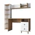Hanah home Radni sto 120x161,8x50cm Orah