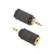 Gembird menjač pola kabla 3.5 mm-2.5 mm Crno
