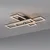 JUST LIGHT. 14733-18 - LED Plafonsko svetlo GLITRA LED/35W/230V crna