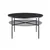 Livetastic Klubska Miza Marble, Črna, O 81cm