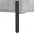 Visoka komoda siva betona 69,5x32,5x180 cm konstruirano drvo