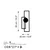Wallity Zidna dekoracija Astratto-1, 32x85 cm, 1.5 mm, Crna
