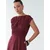 BWLDR Obleka Eden bordo