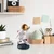 Aberto Design Dekorativna figura Yak-047, 10x10x16 cm, Bela