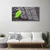 tulup.si Steklena slika Art leaf kapljice 100x50 cm 2 obešalnika