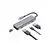USB Hub Canyon DS-18 5in1 USB-C Grey