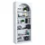 Hanah Home Polica za knjige HC116 - 3142, 80x180x31.5 cm, Bela