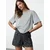 Trendyol Milla Ženski set pidžame Thmss24Pt00203, Sivi