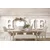 Tapeta z napisom Home v vintage izvedbi - 245x165