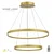 SOLEA 62 LUSTER 50W 3000/4000K ZLATO