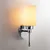Opviq Balcova N 344 Zidna lampa, Srebrna
