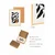 Wallity Set uramljenih MDF slika Myk3002-1, 3 dijela