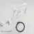 Maska za telefon Berlia Clear Bracket Magnetic za iPhone 16, Srebrne boje