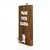 Hanah Home Zidna polica Raf023, 20x10x2 cm, Orah