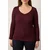 Trendyol Curve Ženska bluza Tbbaw26Af00034, Bordo