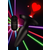 Analni čep Laser Heart, medium