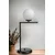Opviq Stona lampa E27 Socket, Crno-Bela