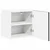 Ormar za Zid LUCCA Crna 40 x 31 x 40 cm Konstruirano drvo