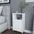 Hanah Home Noćni ormarić Carlin 36x61,4x25,3cm Beli
